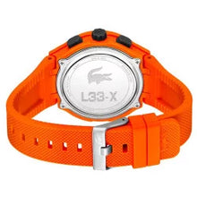 Charger l&#39;image dans la galerie, MONTRE Homme LACOSTE LC33 SILICONE ORANGE 2011369
