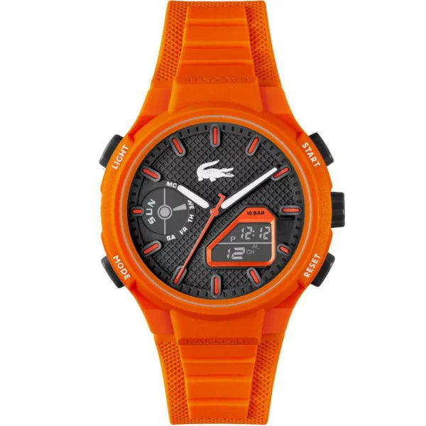MONTRE Homme LACOSTE LC33 SILICONE ORANGE 2011369