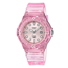 Charger l&#39;image dans la galerie, MONTRE Femme CASIO ROSE TRANSPARENT LRW-200HS-4EVEF
