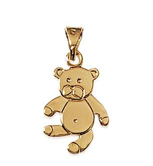 PENDENTIF Enfant plaqué or OURSON