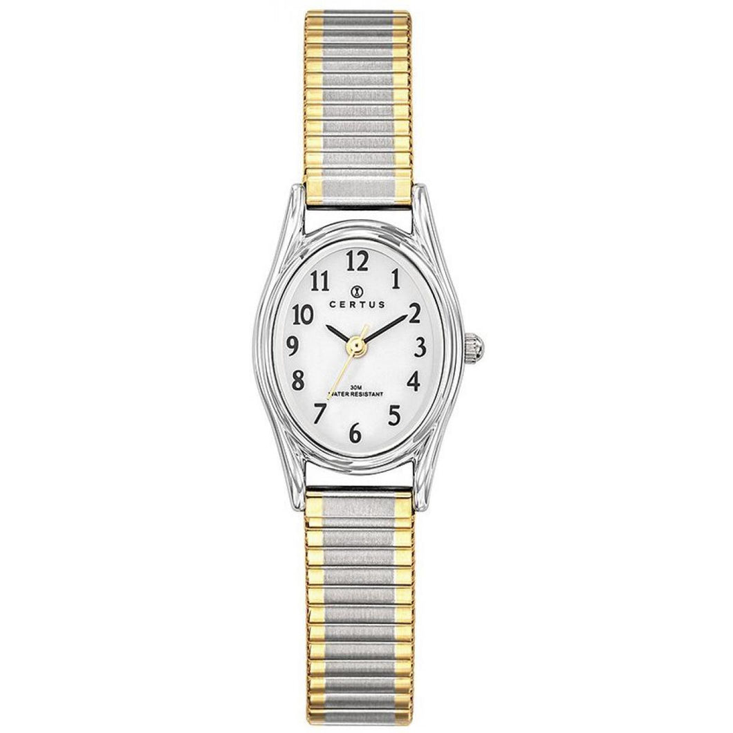 MONTRE Dame acier bicolore CERTUS 642369