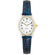 Charger l&#39;image dans la galerie, MONTRE Dame bracelet cuir bleu CERTUS 645328
