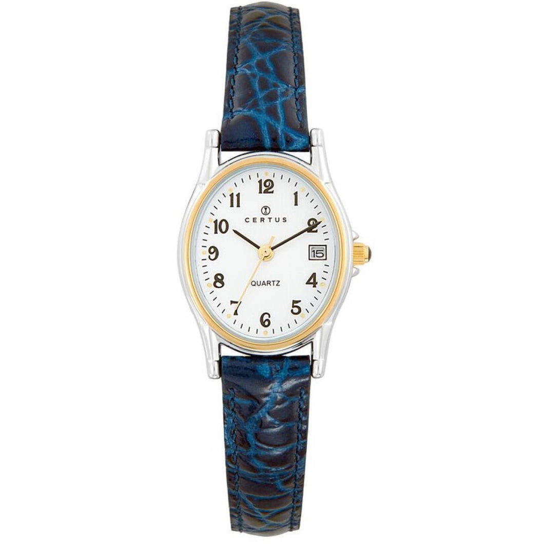 MONTRE Dame bracelet cuir bleu CERTUS 645328