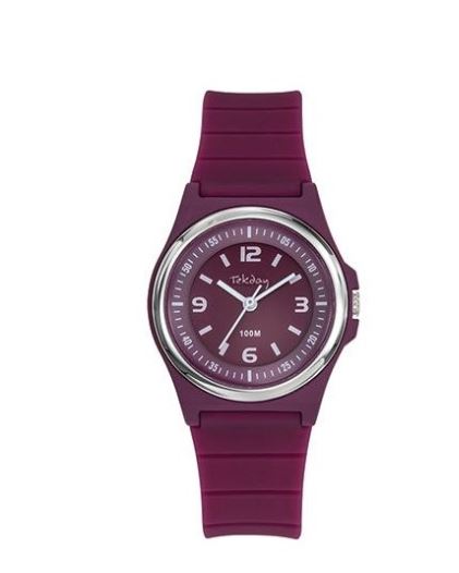 MONTRE ANALOGIQUE TEKDAY  VIOLET 654711