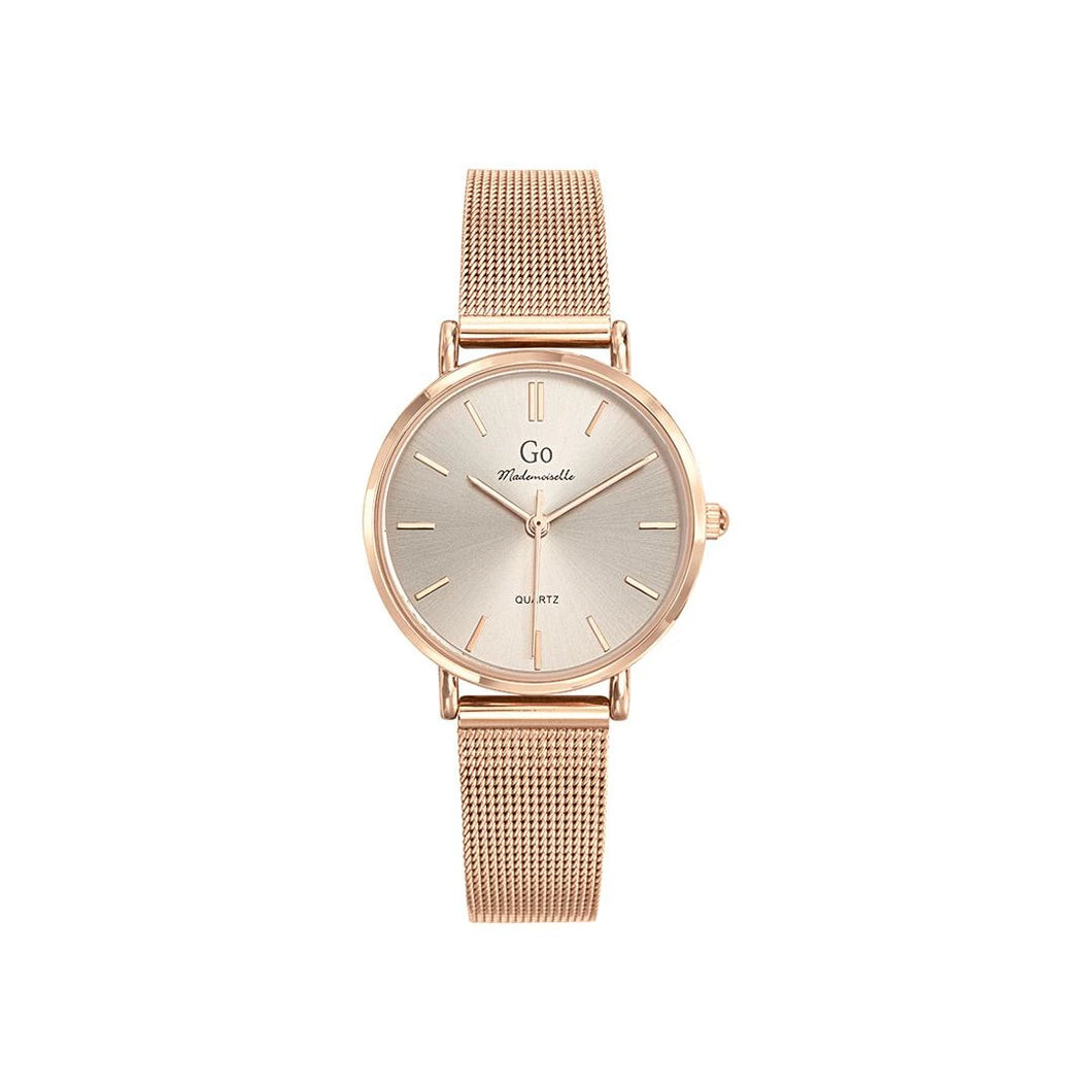 Montre GO Mademoiselle Acier rose gold 695431