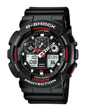 Charger l&#39;image dans la galerie, MONTRE Homme G-SHOCK RESINE NOIR GA-100-1A4ER
